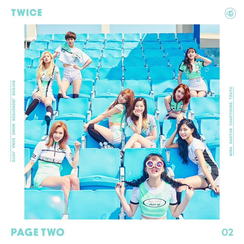 Portada del álbum Page Two de TWICE