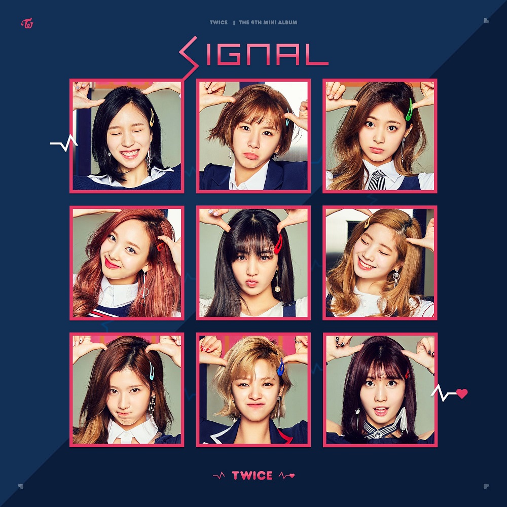 Portada del álbum Signal de TWICE